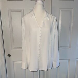 Alfani Classic White Button-Down Shirt